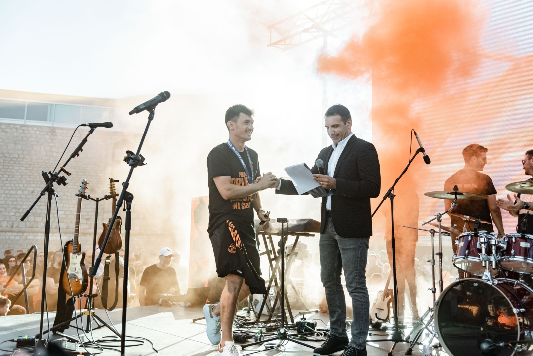 Šibenik dočekao svoje heroje u narančastom: 'Carević ostaje, sezona time završena'