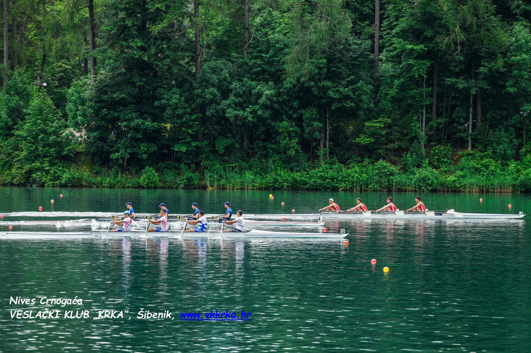 Veslačima Krke pet medalja na poznatoj Bledskoj regati