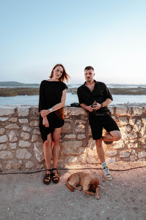 Natali Dizdar, vatromet i odlično raspoloženi Šibenčani: 'Odjednom mjesec izlazi točno iza nje'