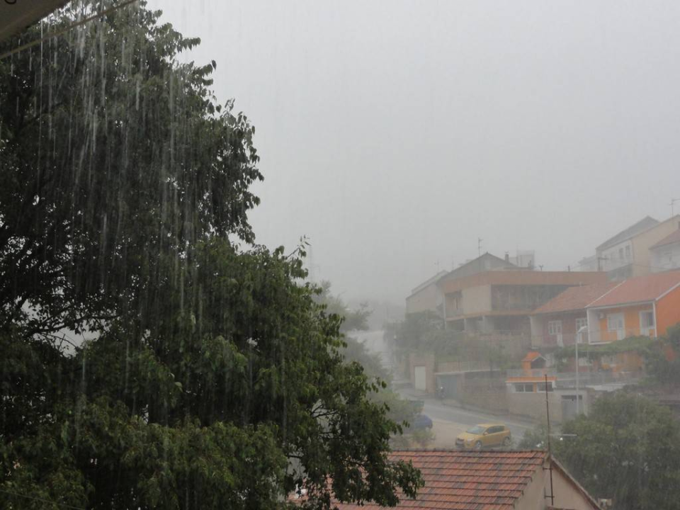 Na današnji dan Šibenik je pogodilo jako nevrijeme, temperatura se spustila na 18 stupnjeva