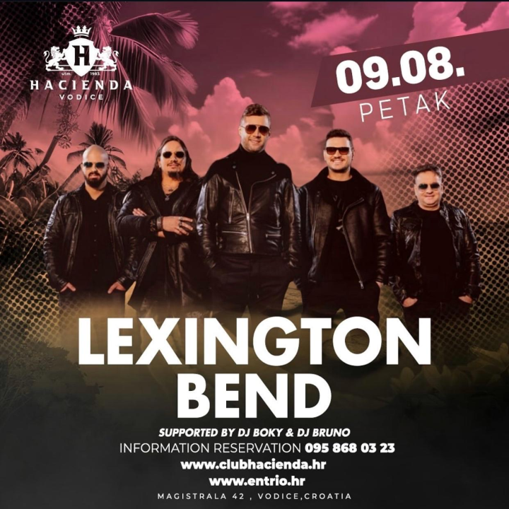 Legendarni Lexington Band nastupa u Haciendi 