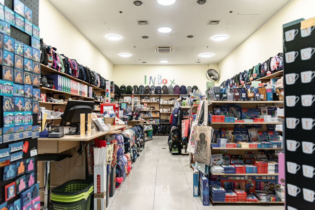 Sve potrebno za vašeg školarca pronađite u papirnici Inbox u Dalmare centru! 