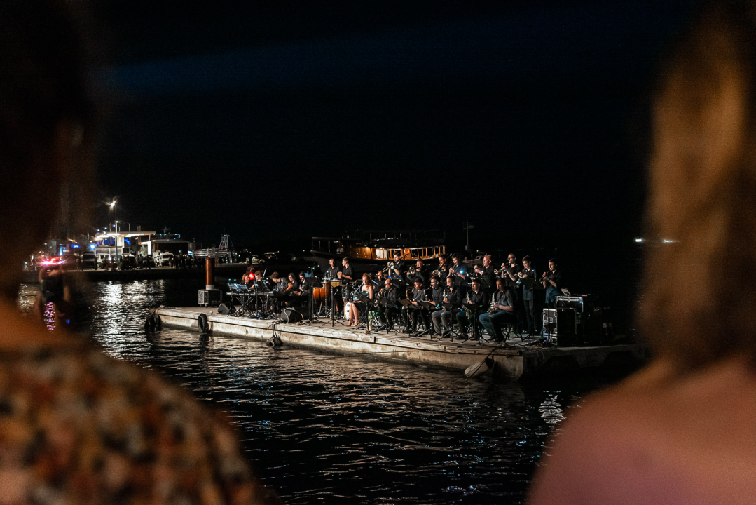 Uz Sjene, Big Band Šibenik i DJ-a obilježen dan kad je Šibenik dobio javnu rasvjetu na izmjeničnu struju