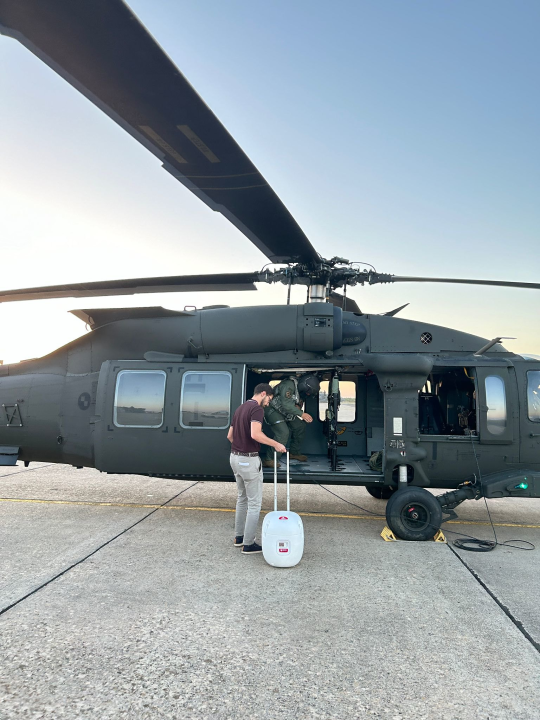 Helikopterom HRZ-a prevezeno srce iz Zadra u Zagreb