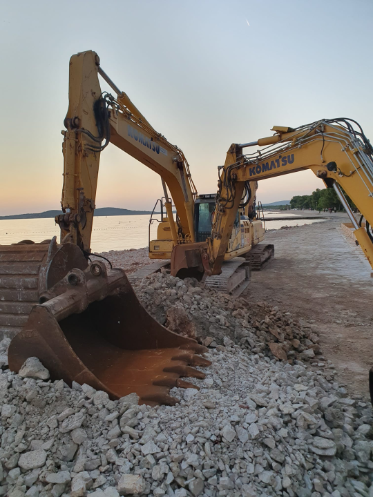 Teška mehanizacija na Jadriji počela s uređenjem kultnog kupališta, rok je šest mjeseci