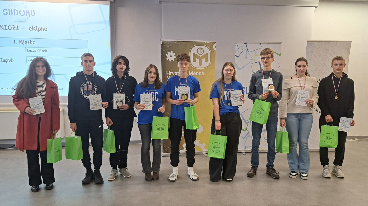 Sudoku finale u Vodicama: Upoznajte pobjednike državnog natjecanja 2024.