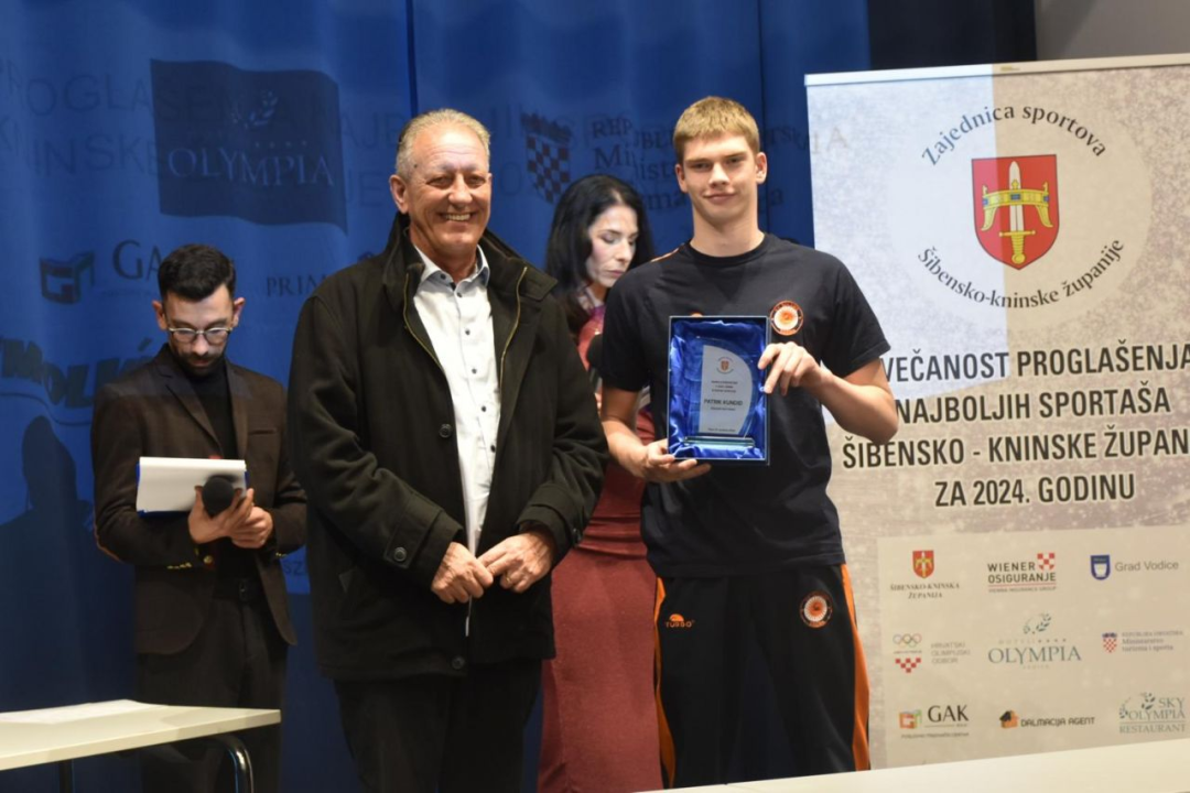 Patrik Kundid i Anamarija Mikulić najbolji mladi sportaši u županiji