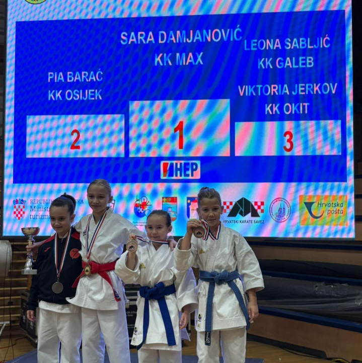 Veliki posao KK Okit na Prvenstvu Hrvatske: ekipno srebro u katama i bronca u borbama, uz 4 pojedinačne medalje