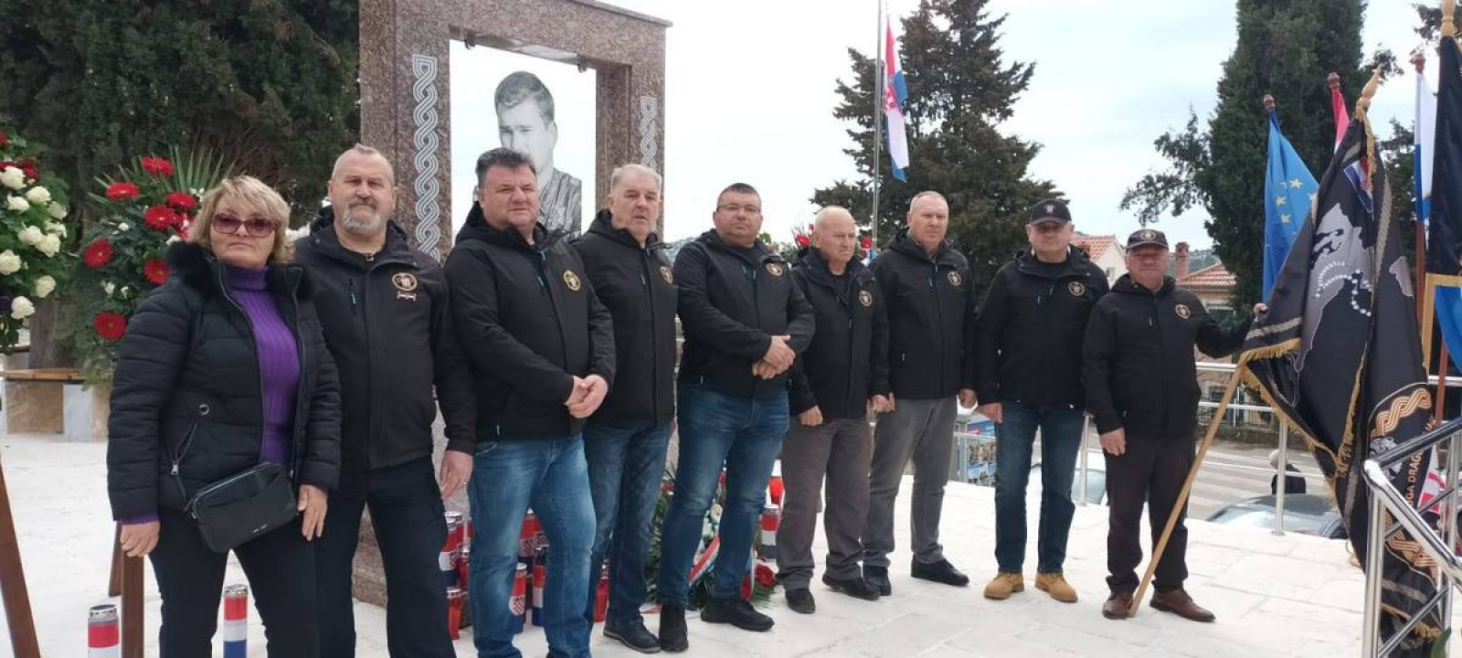 U Banjevcima otkriven spomenik junaku Domovinskog rata Borislavu Bakoviću