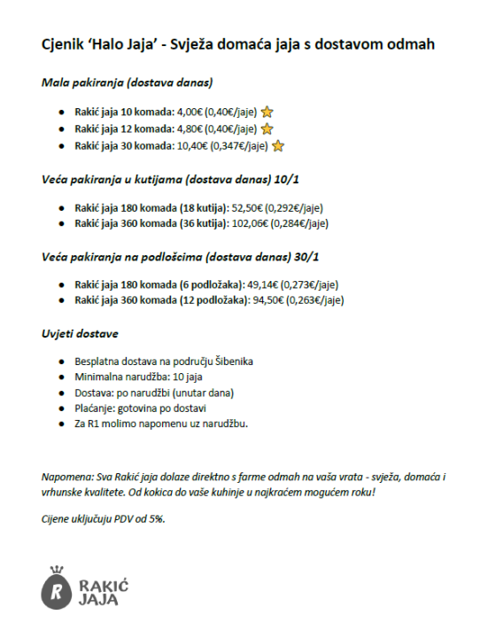 'Halo Jaja': Od koka do vaše kuhinje u najkraćem mogućem roku!