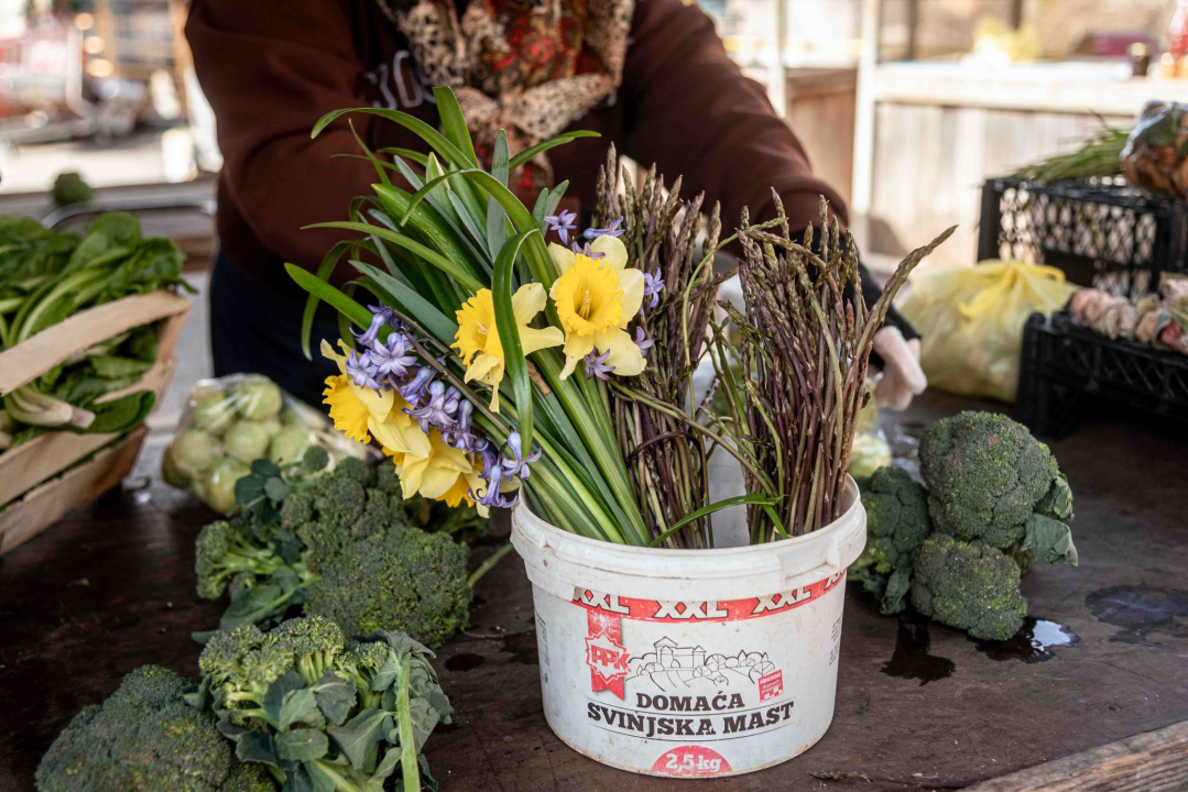 Petak na šibenskoj pijaci
