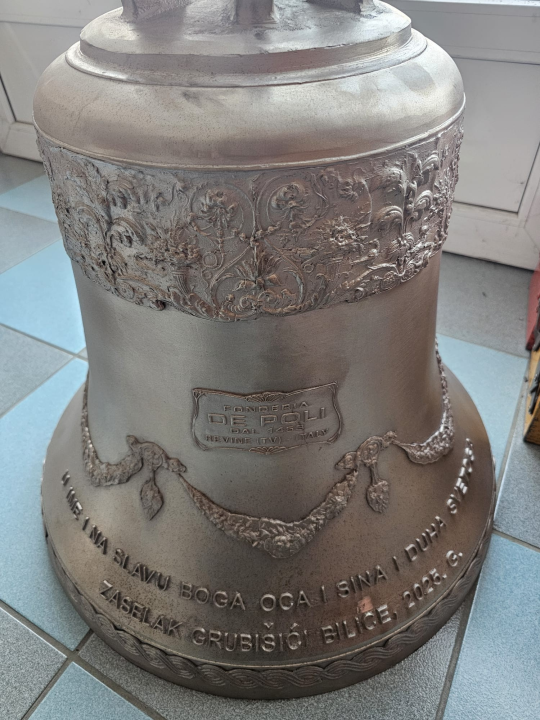 Pomišljaju blagoslovljena i postavljena nova bilička zvona