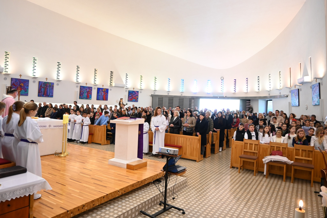 Dječji zbor sa zagrebačke Knežije gostovao u Župi sv. Ante Padovanskog na Šubićevcu