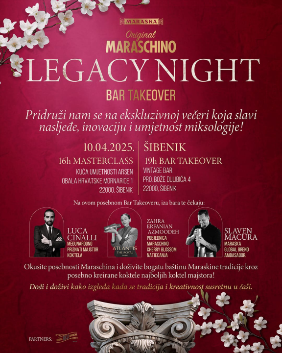 FOTO Luca Cinalli u Vintage Baru: Ne propustite priliku uživati u koktelima svjetski poznatog barmena!