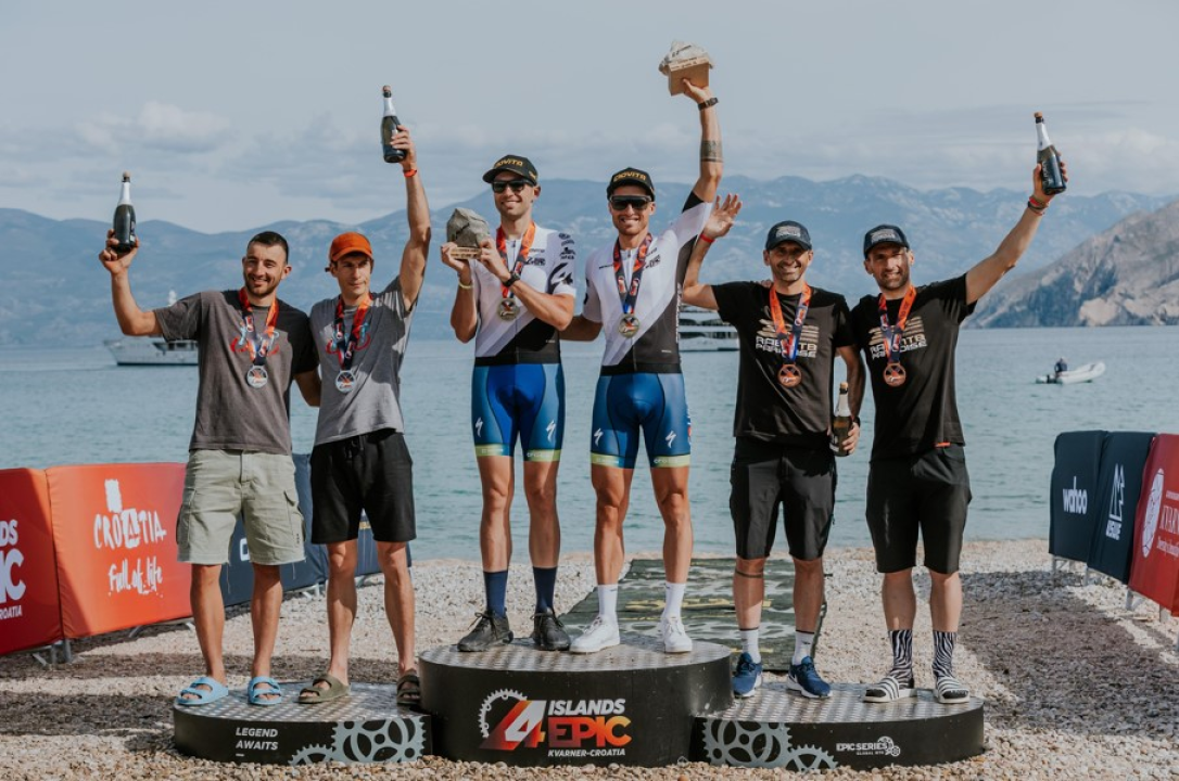 Biciklistima Roku Fržopu i Tonku Čičin-Šainu srebro u finišu 4 Islands Epic utrke