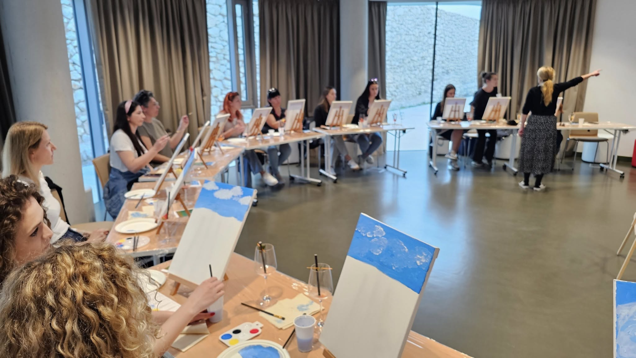 Slikarska radionica na tvrđavi sv. Ivana