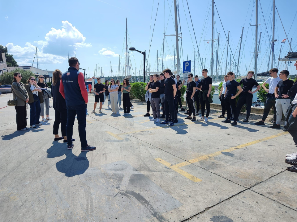 Budući nautičari i tehničari upoznali ribarstvo i nautički turizam iz prve ruke