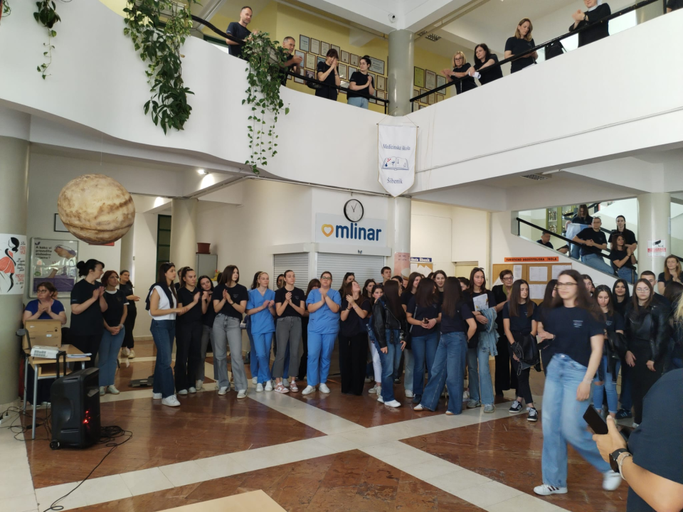 Dan otvorenih vrata Medicinske škole Šibenik: 'Vaš će poziv u budućnosti spašavati mnoge živote'