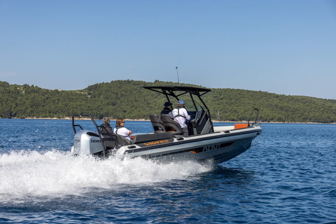 FOTO Šibenik domaćin ekskluzivnog testiranja Highfield plovila i International Press Daysa