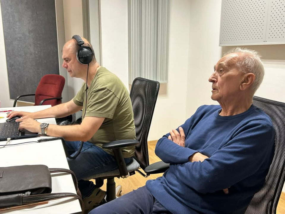 Šibensko pjevačko društvo Kolo snima 'Krunu kralja Tomislava' povodom 1100. obljetnice hrvatskog kraljevstva