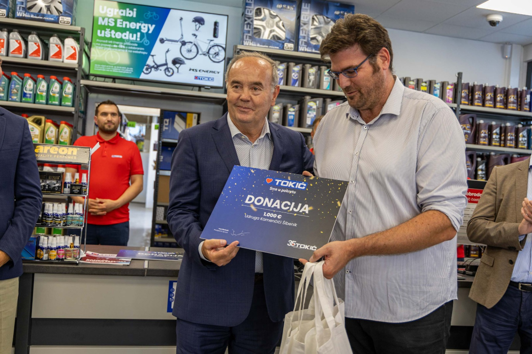 FOTO Autodijelovi uz nagrade za Šibenik – Tokić stigao uz svečanost!