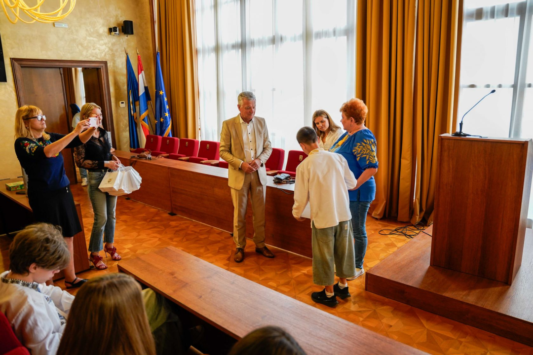 Šibenik ugostio male goste iz Ukrajine