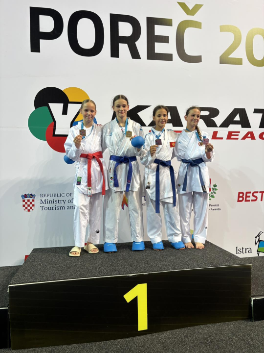 FOTO Vodička karatašica Lili Klarin uzela srebro na Svjetskom kupu, nakon sudjelovanja u poznatom kampu