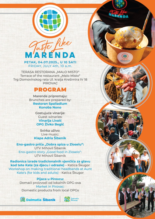 Ne propustite 'Taste like... marenda' u Pirovcu