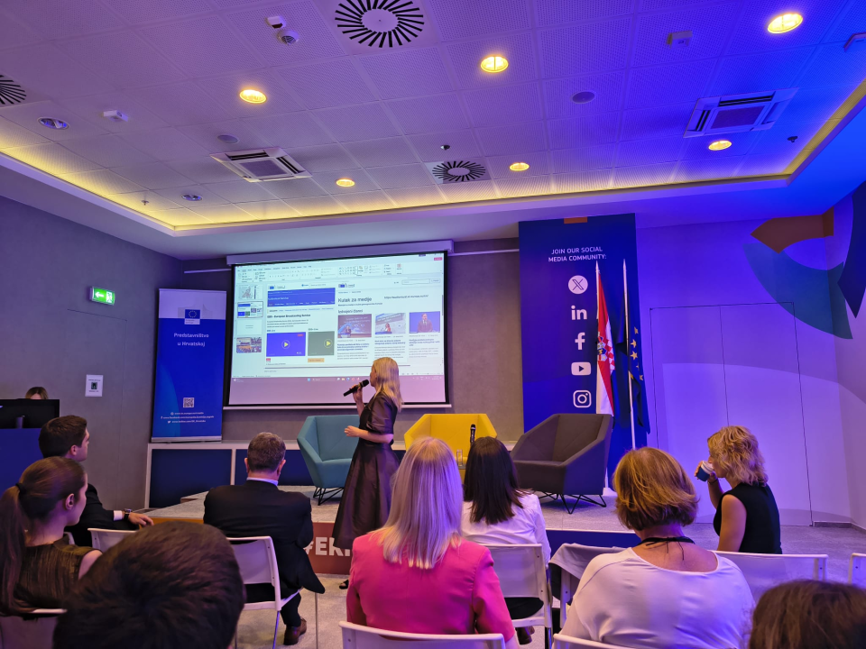 Europe Direct ŠKŽ s predstavnicima lokalnih medija sudjelovao na seminaru u Zagrebu