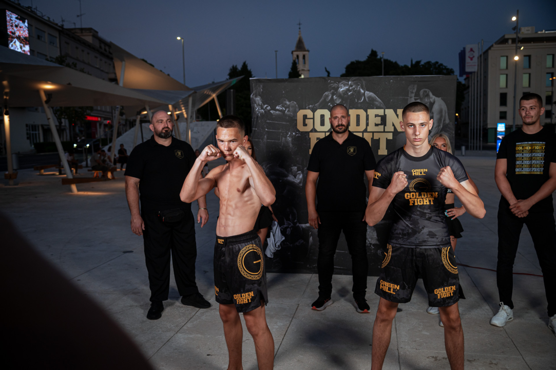 FOTO Pogledajte kako je izgledalo predstavljanje Golden Fight boraca na Poljani