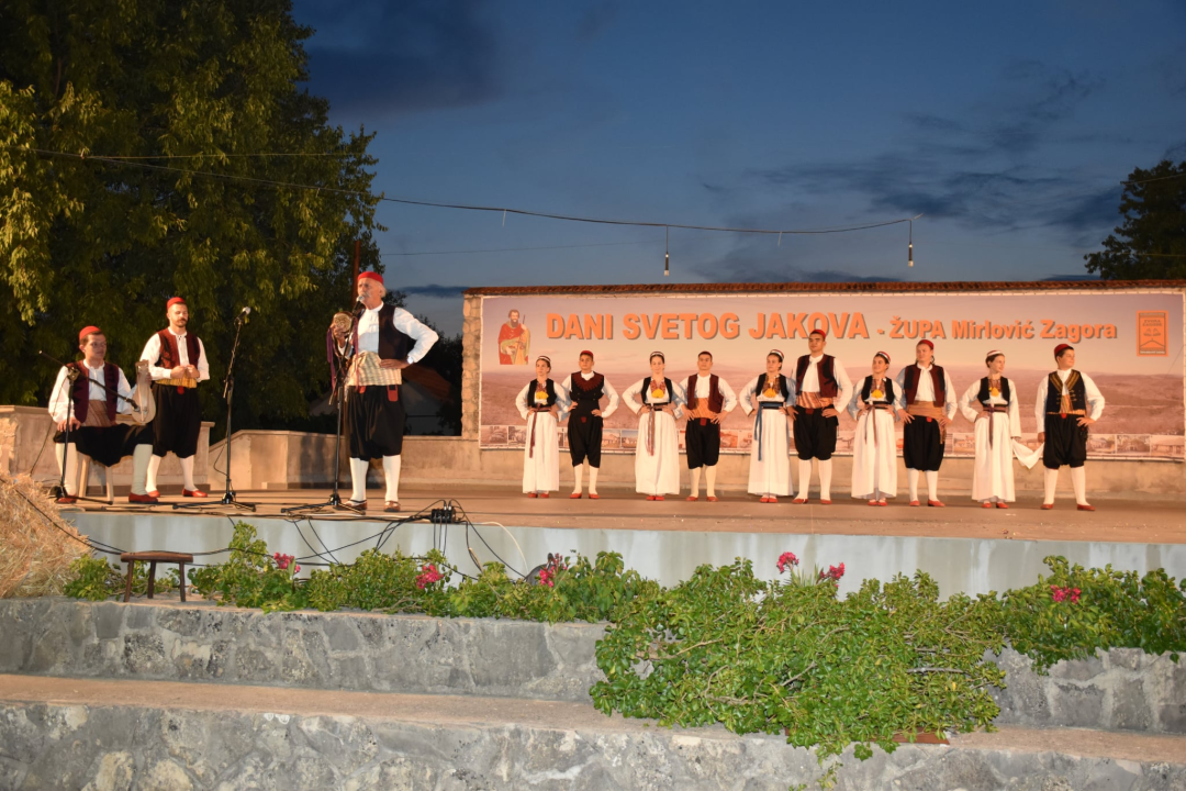 Održana 24. večer folklora u Mirloviću povodom blagdana sv. Jakova