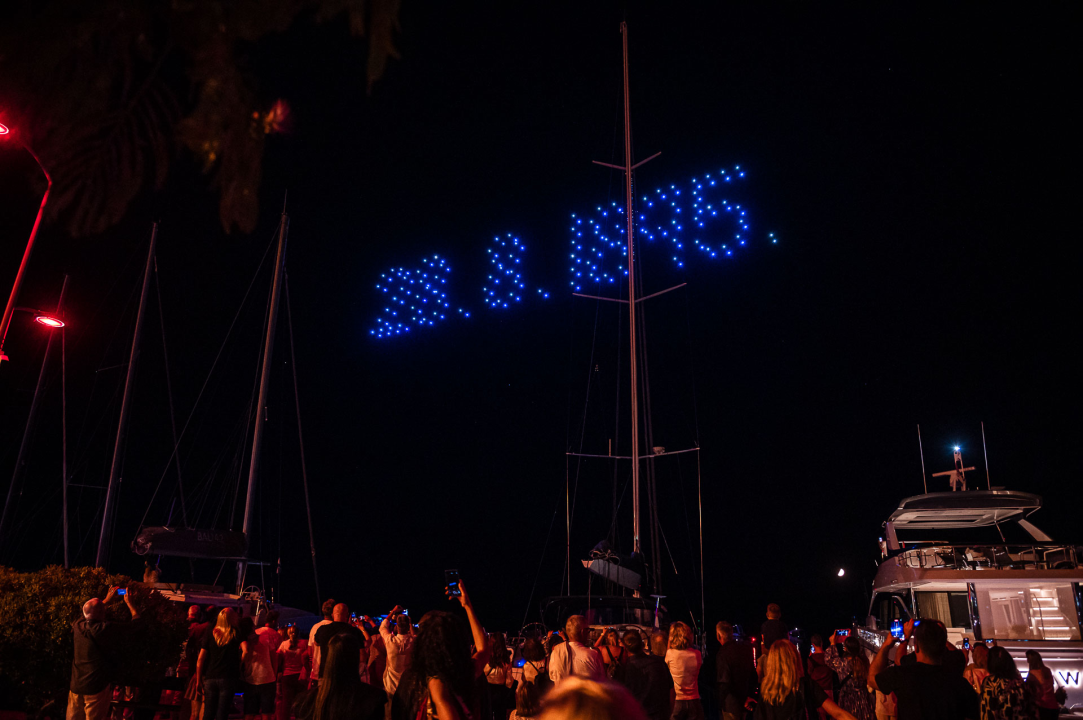 Šibenik impresivnim dron showom obilježio jubilarno izdanje manifestacije Light is life