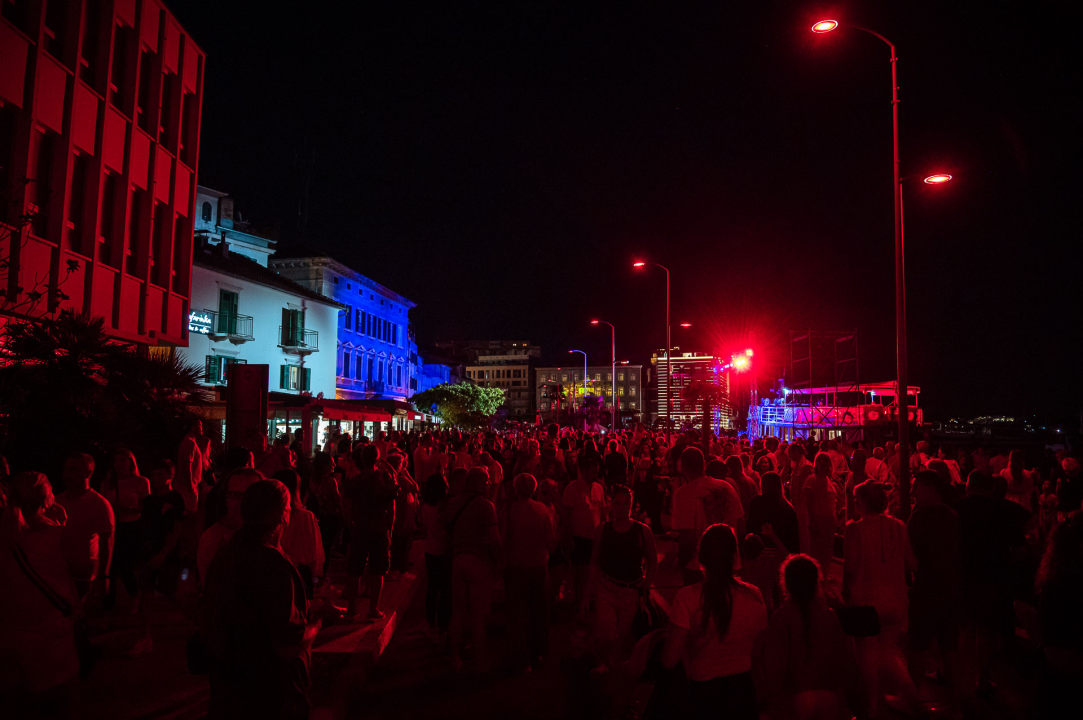 Šibenik impresivnim dron showom obilježio jubilarno izdanje manifestacije Light is life