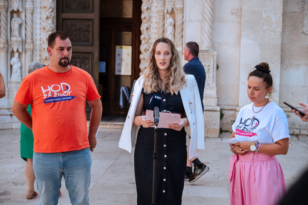 FOTO U Šibeniku će se prvi put hodati za život: 'Poruka da pobačajem žena sebe emancipira je izmišljotina i manipulacija'