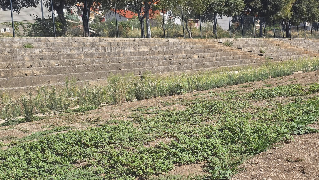FOTO Igralište Metalca opet obraslo u korov, dok mladi nogometaši čekaju svoj dom