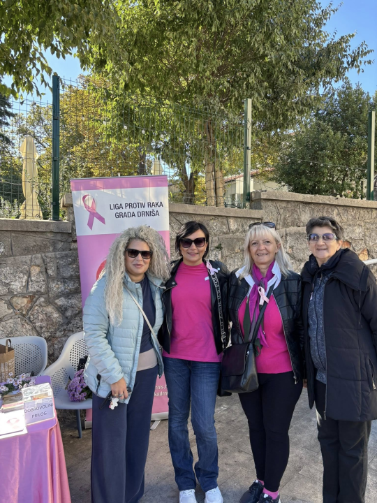 Obilježen Dan ružičaste vrpce u Drnišu