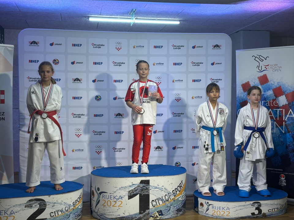 FOTO Karatašima Okita dva srebra i dvije bronce na 'Croatia Openu'