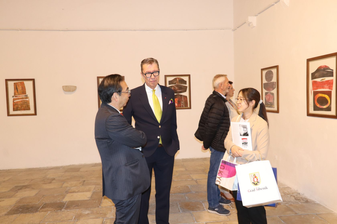 Otvorena izložba grafika Leona Zakrajšeka u Krševanu