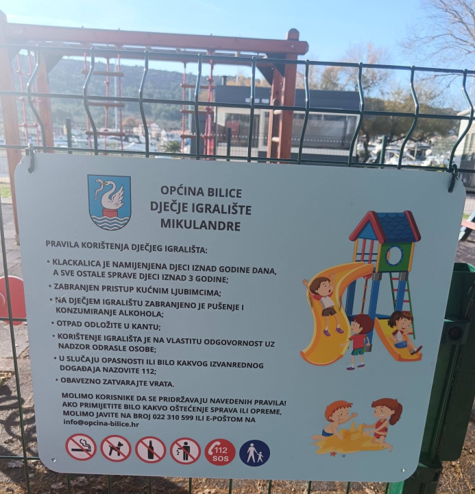 Uređen park za djecu u Mikulandrama