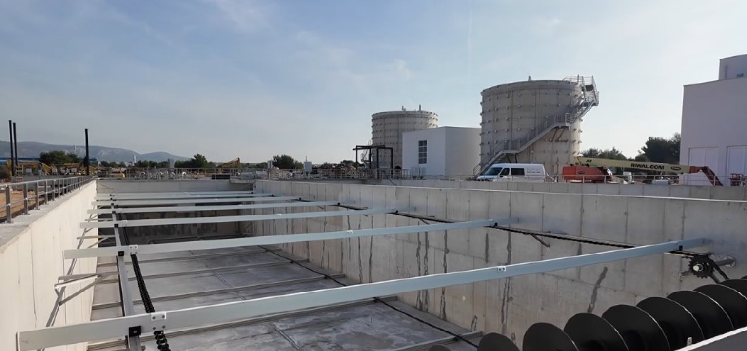 Radovi na postrojenju za pročišćavanje otpadnih voda u Podsolarskom skoro gotovi