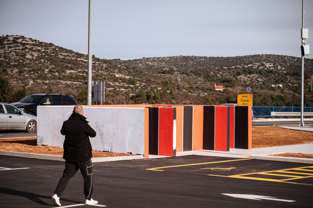 FOTO Odmorište na Šibenskom mostu ide u redizajn: 'Imali smo najbolju namjeru, a upali smo u navijački sukob'