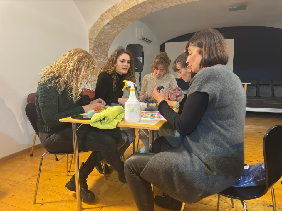 'Visianijev vuneni vrt': Održana radionica filcanja za odrasle 