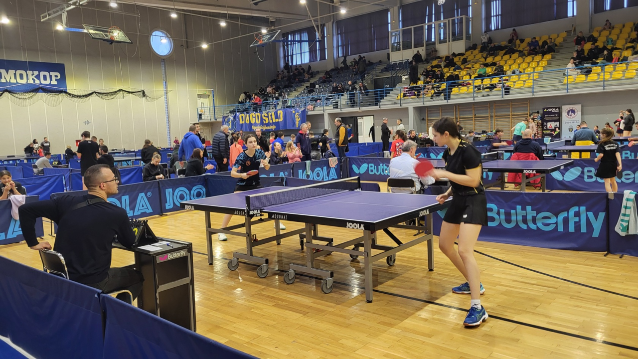 FOTO Novi uspjeh šibenskih stolnotenisačica: Bljaić i K. Mandić brončane na memorijalu