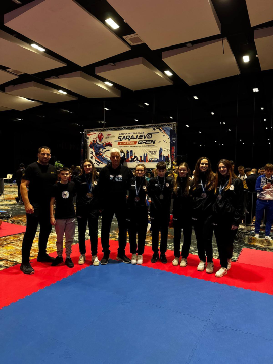 FOTO Taekwondo klub Solaris osvojio osam medalja na 'Sarajevo Openu'