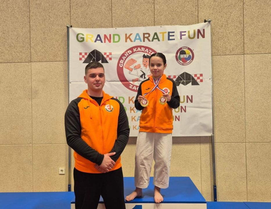 FOTO Cure iz KK Šibenik rasturile na Grand karate Kupu 