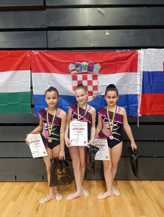 Šibenske gimnastičarke uspješne na međunarodnom prvenstvu