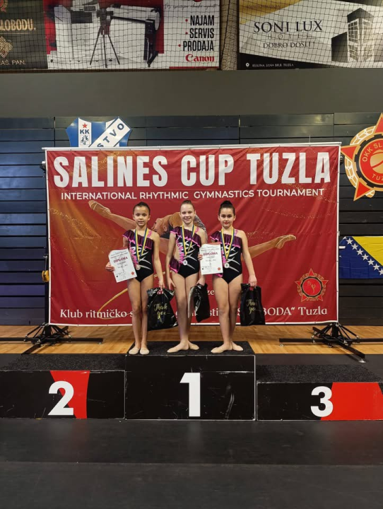 Šibenske gimnastičarke uspješne na međunarodnom prvenstvu