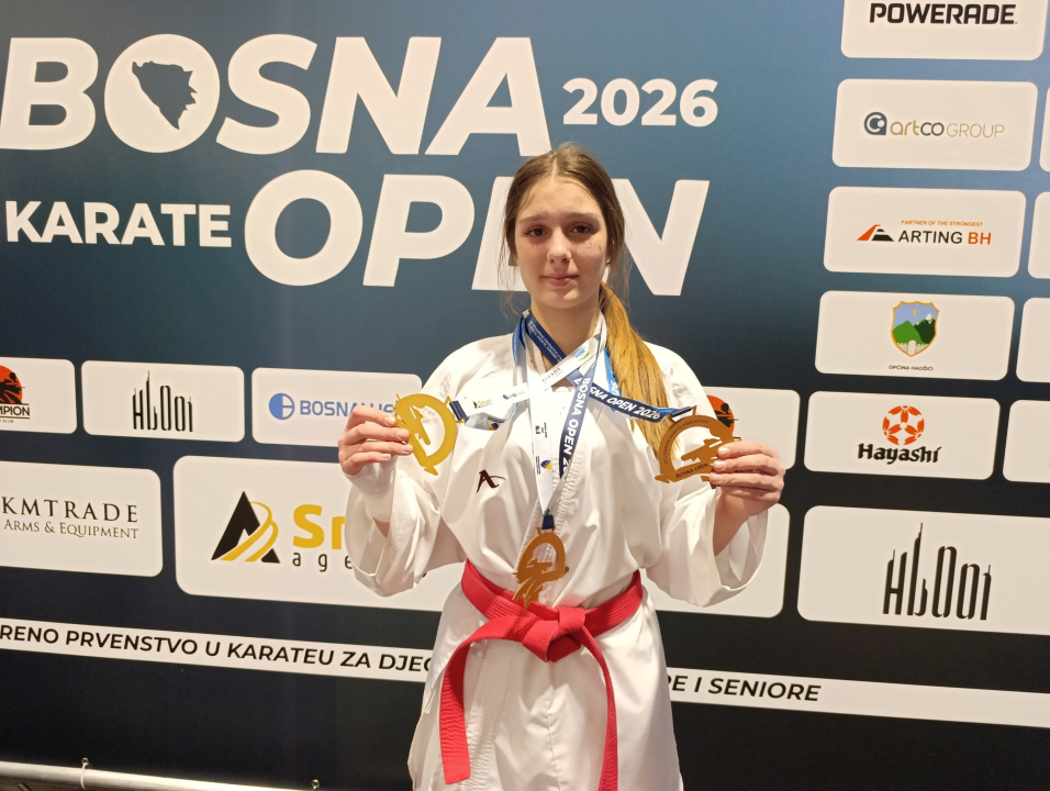 FOTO Karataši Šibenika 1066 osvojili pet medalja na 'Bosna Openu', Mare Mileta potvrdila stabilnost forme