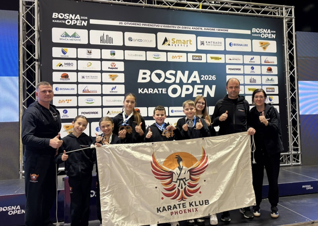 FOTO Karataši Phoenixa uzeli šest medalja na međunarodnom turniru u Sarajevu