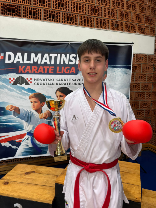 FOTO Karate klub Šibenik 1066 pobjednik 2. kola Dalmatinske lige